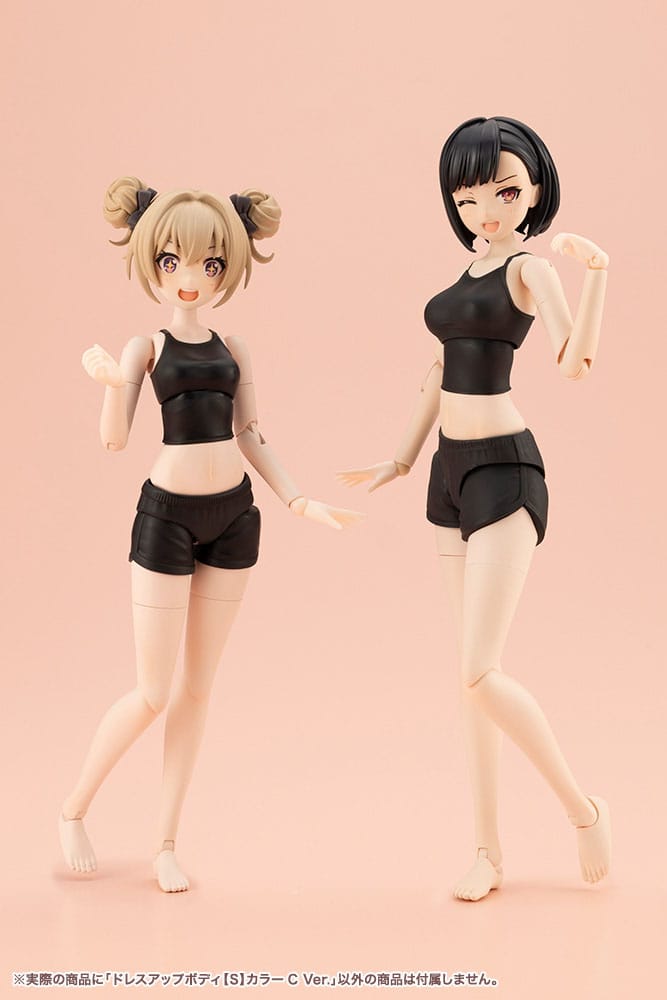 Sousai Shojo Teien tilbehørssæt til 1/10 actionfigurer Dress Up Kropsfarve C Størrelse S