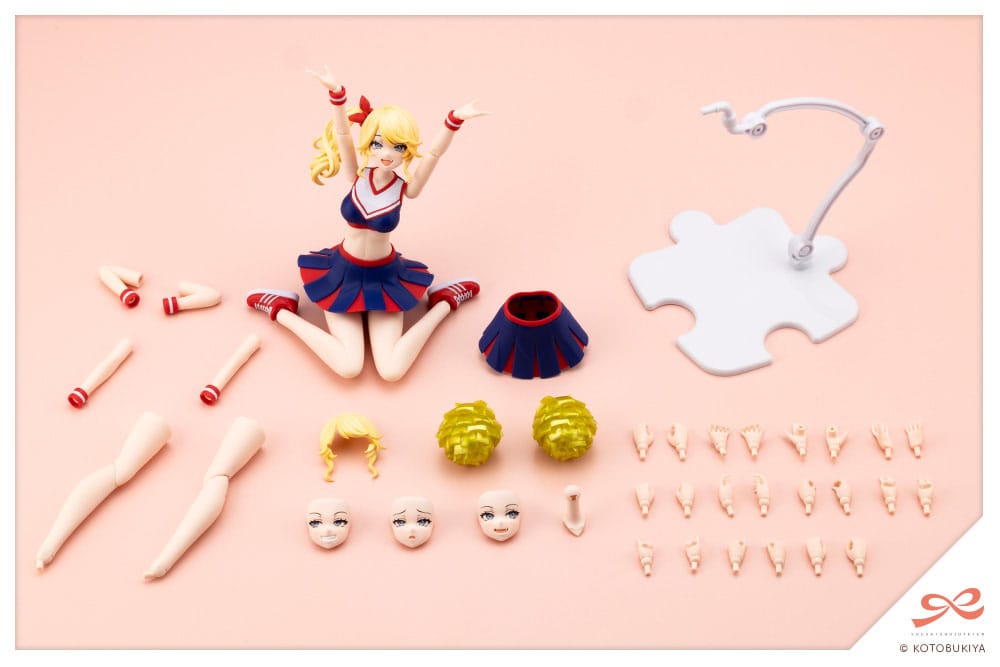 Sousai Shojo Teien Plast Model Kit 1/10 Seira Ichijo Cheerleading Dräkt Dreaming Style Vitamin Yell Ver. 16 cm