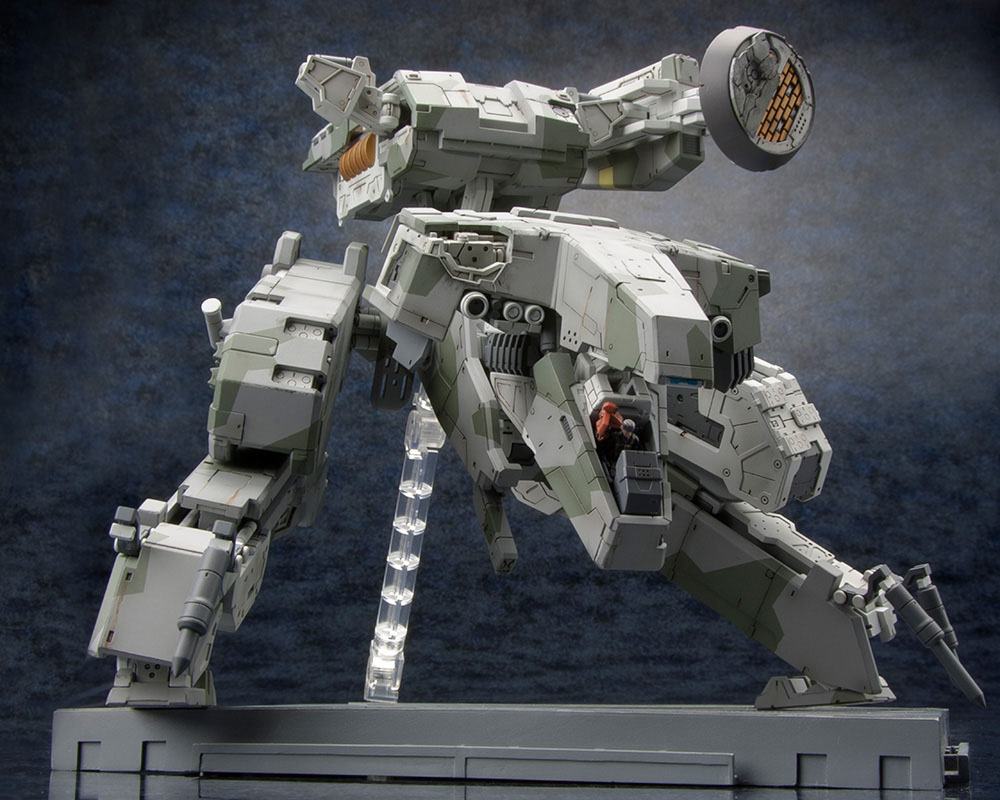 Metal Gear Solid 4 Plastik Model Seti 1/100 Metal Gear Rex MGS 4 Versiyonu 22 cm