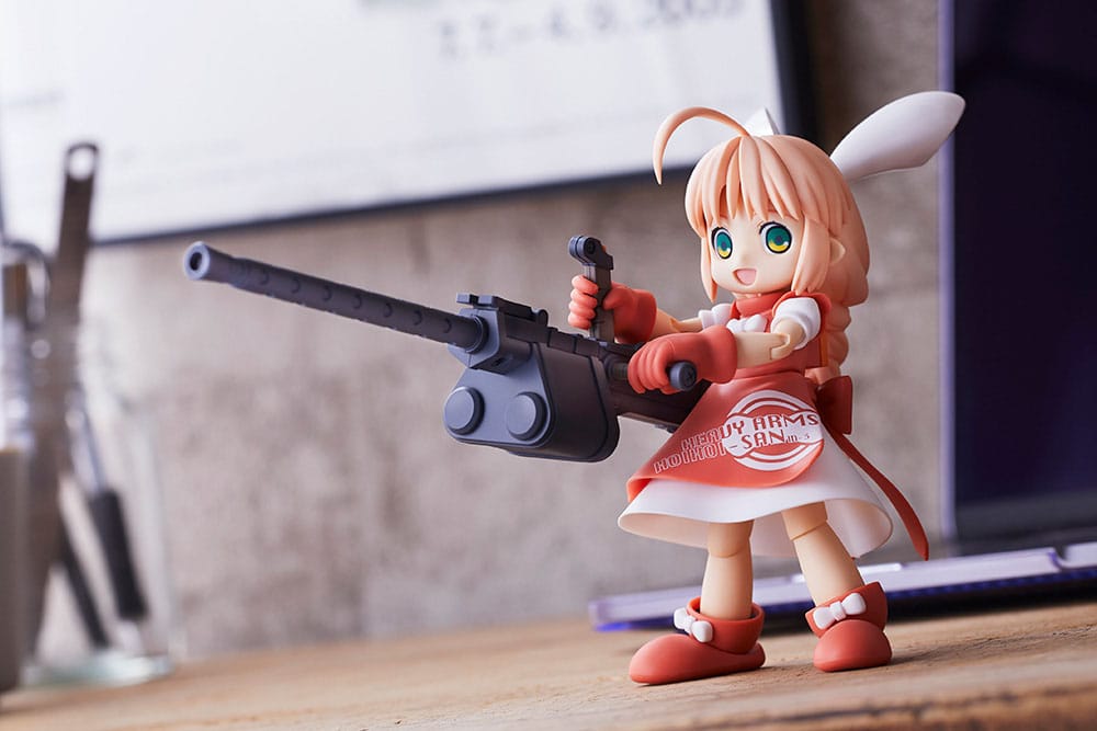 Ichigeki Sacchu!! HoiHoi-san Model Kit 1/1 HoiHoi-san Heavy Arms Ver. Ny udgave 12 cm