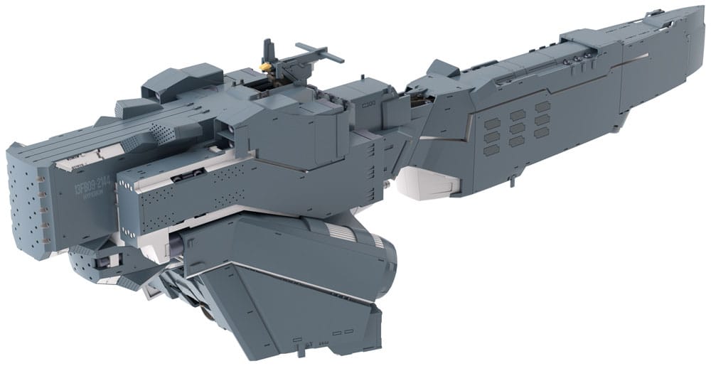 Leyenda de los héroes galácticos: Die Neue These Plastic Model Kit Planetas libres Fuerzas de la Alianza Acorazado Hyperion 30 cm