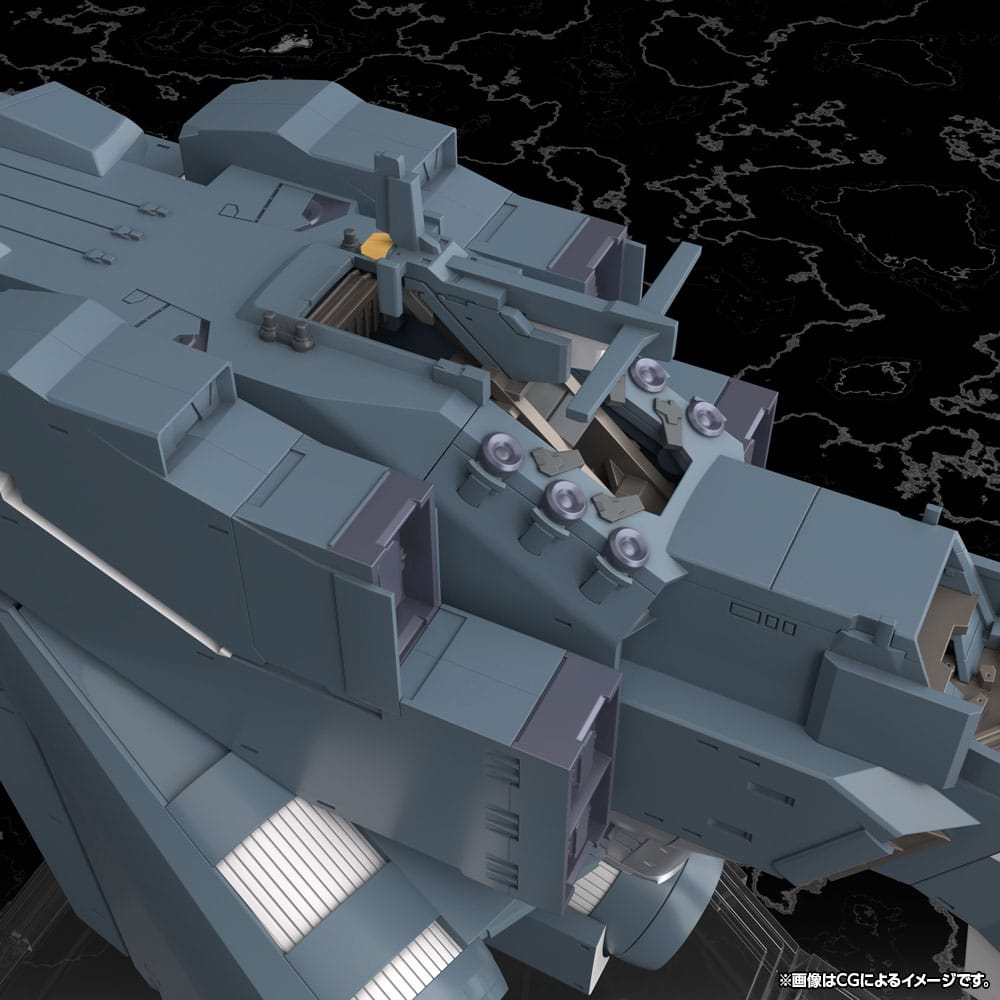Leyenda de los héroes galácticos: Die Neue These Plastic Model Kit Planetas libres Fuerzas de la Alianza Acorazado Hyperion 30 cm