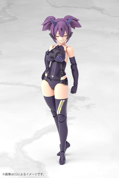 Megami Device Plastic Model Kit 1/1 Asra Ninja Kaname Shadow Edition Fuld pakke 14 cm