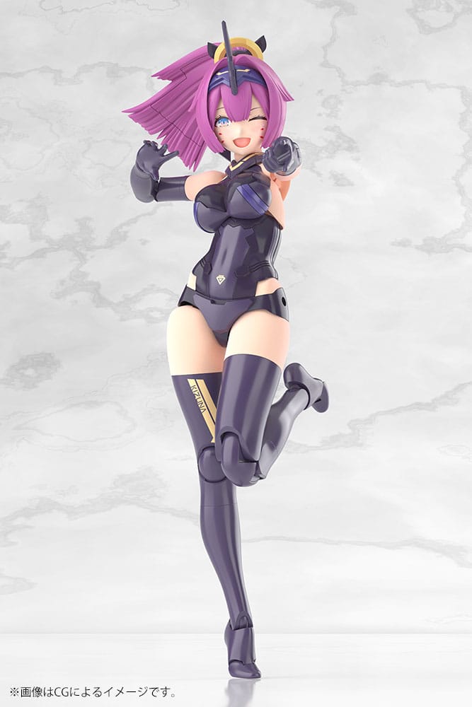Megami Device Plastikmodellbausatz 1/1 Asra Archer Kizuna Shadow Edition Komplettpaket 14 cm