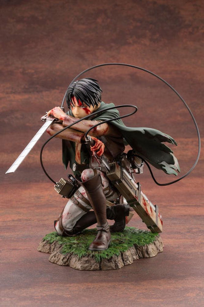 Attack on Titan ARTFXJ Statue 1/7 Levi Fortitude Ver. 17 cm