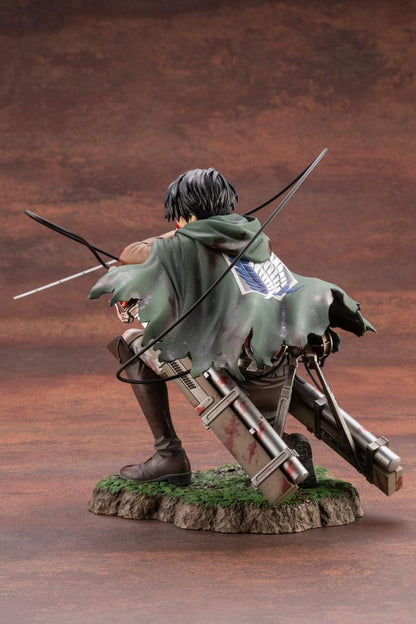 Attack on Titan ARTFXJ Statue 1/7 Levi Fortitude Ver. 17 cm