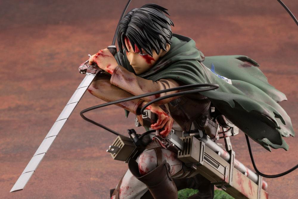 Attack on Titan ARTFXJ Statue 1/7 Levi Fortitude Ver. 17 cm