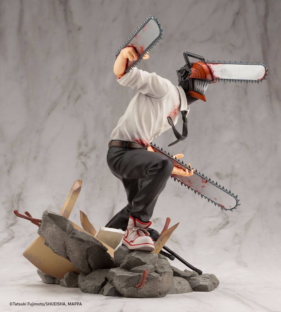 Chainsaw Man Pvc Statue 1/8 Chainsaw Man BONUS Édition 20 cm