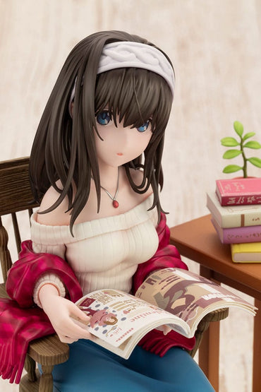 The Idolmaster Cinderella Girls PVC Statue 1/8 Fumika Sagisawa -off stage- 17 cm