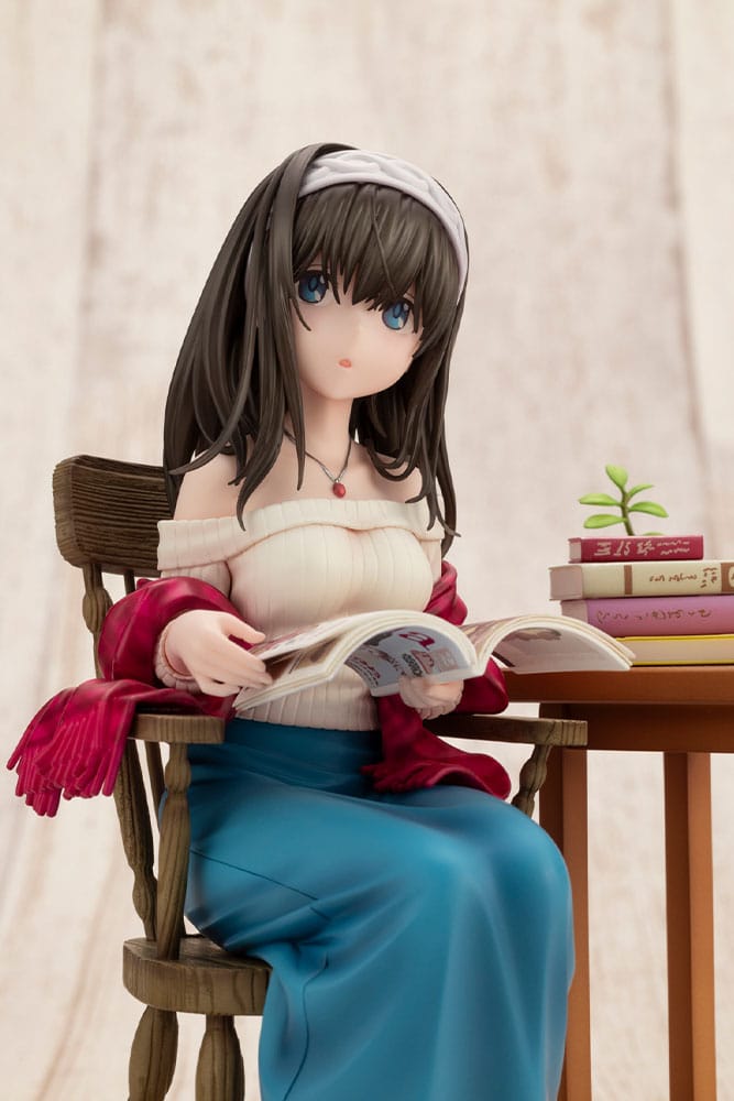 Idolmaster Askepott Girls PVC Statue 1/8 Fumika Sagisawa -Off Stage- 17 cm