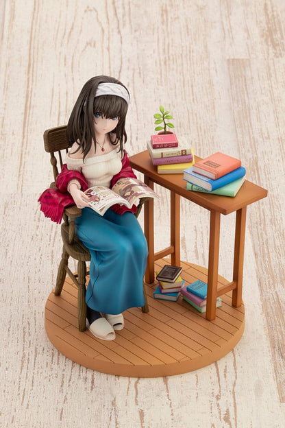 The Idolmaster Cinderella Girls PVC Statue 1/8 Fumika Sagisawa -off stage- 17 cm