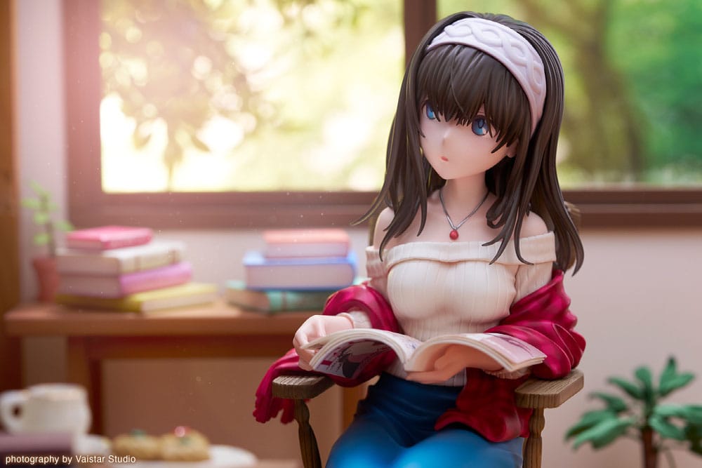 The Idolmaster Cinderella Girls PVC Statue 1/8 Fumika Sagisawa -off stage- 17 cm