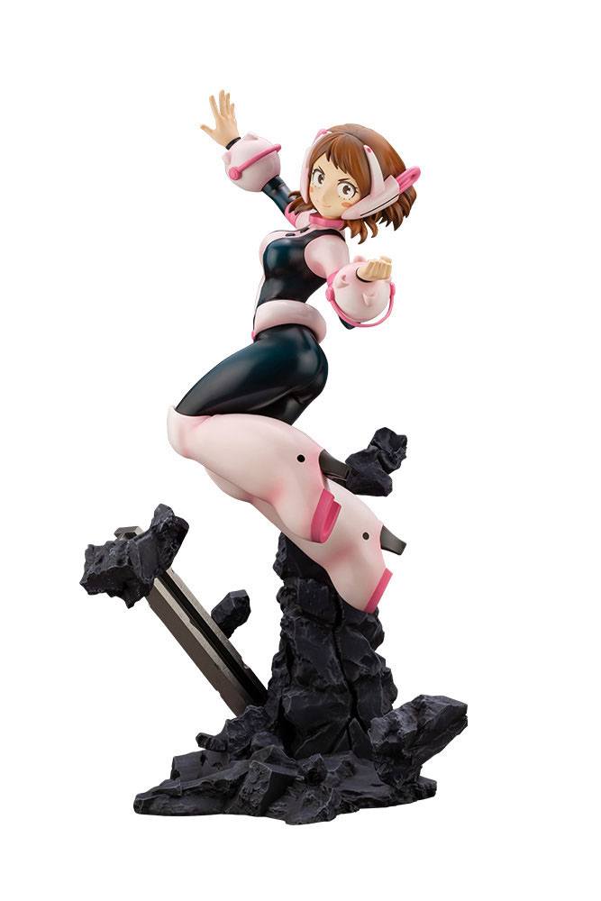 Min helt Academia ArtFXJ Statue 1/8 Ochaco Uraraka Ver. 2 bonusudgave 27 cm