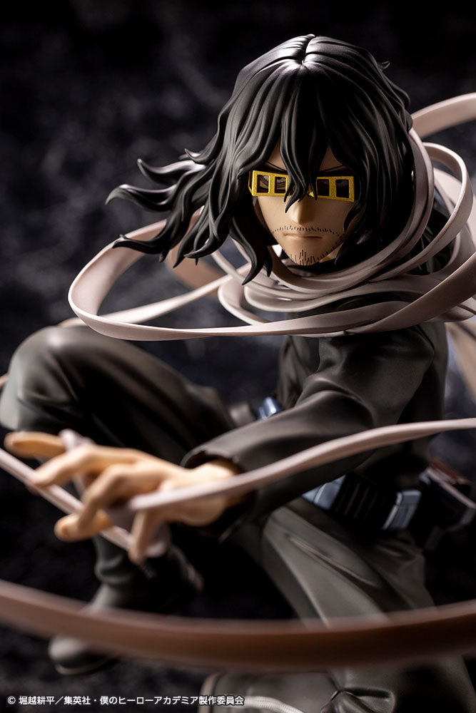 Min helt akademia artfxj statue 1/8 Shota Aizawa 26 cm