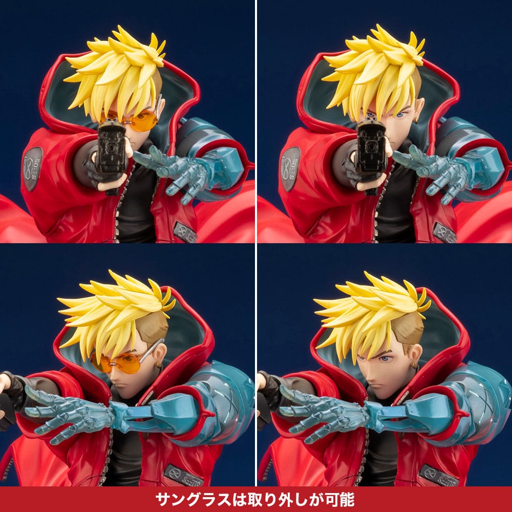 Trigun Stampede Artfx J Heykeli 1/8 Vash The Stampede 22 Cm