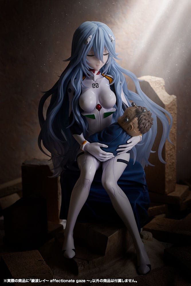 Evangelion: 3.0+1.0 Thrice Upon a Time PVC Statue 1/6 Rei Ayanami (Affectionate Gaze) 22 cm