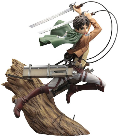 Attack on Titan ARTFXJ Statue 1/8 Eren Yeager Renewal Package Ver. 26 cm