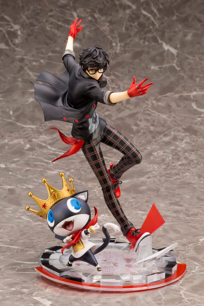 Persona 5 Dancing Star Night Artfxj Estatua 1/8 Héroe y Morgana 25 cm