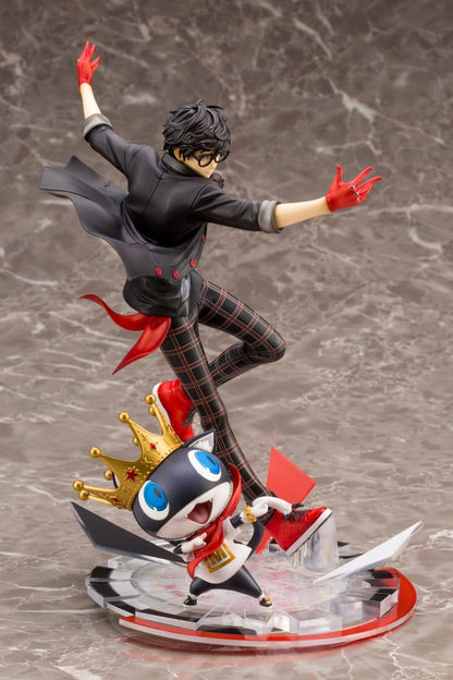 Persona 5 Dancing Star Night Artfxj Estatua 1/8 Héroe y Morgana 25 cm