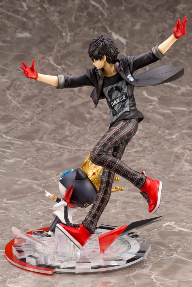 Persona 5 Dancing Star Night Artfxj Estatua 1/8 Héroe y Morgana 25 cm