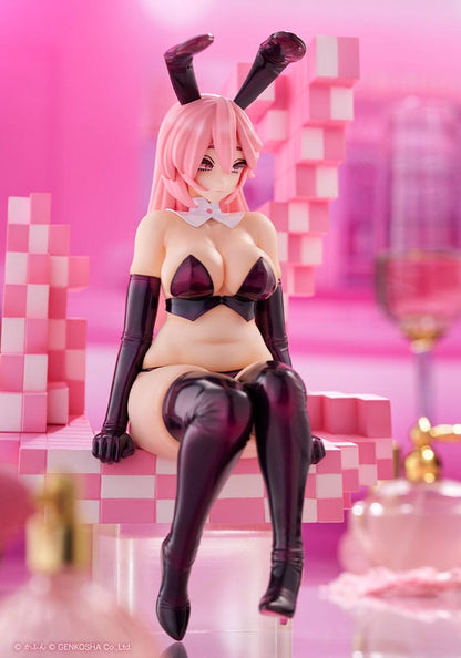 Original Character Trick Bunnies PVC Statue 1/7 Sitting Bunny Illustrasjon av Kafun 24 cm