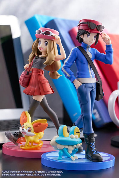 Pokémon ARTFXJ Statue 1/8 Calem et Froakie 20 cm
