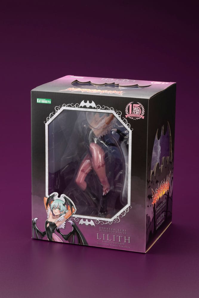 Darkstalkers Bishoujo PVC standbeeld 1/7 lilith limited edition 22 cm