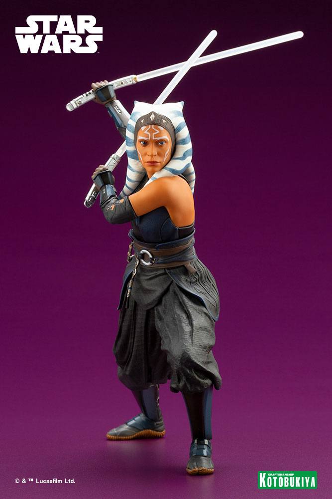 Star Wars La estatua artfx mandaloriana 1/10 Ahsoka Tano 19 cm