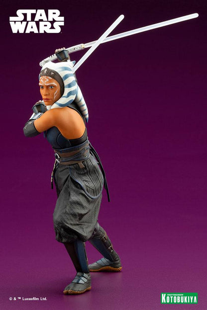 Star Wars La estatua artfx mandaloriana 1/10 Ahsoka Tano 19 cm