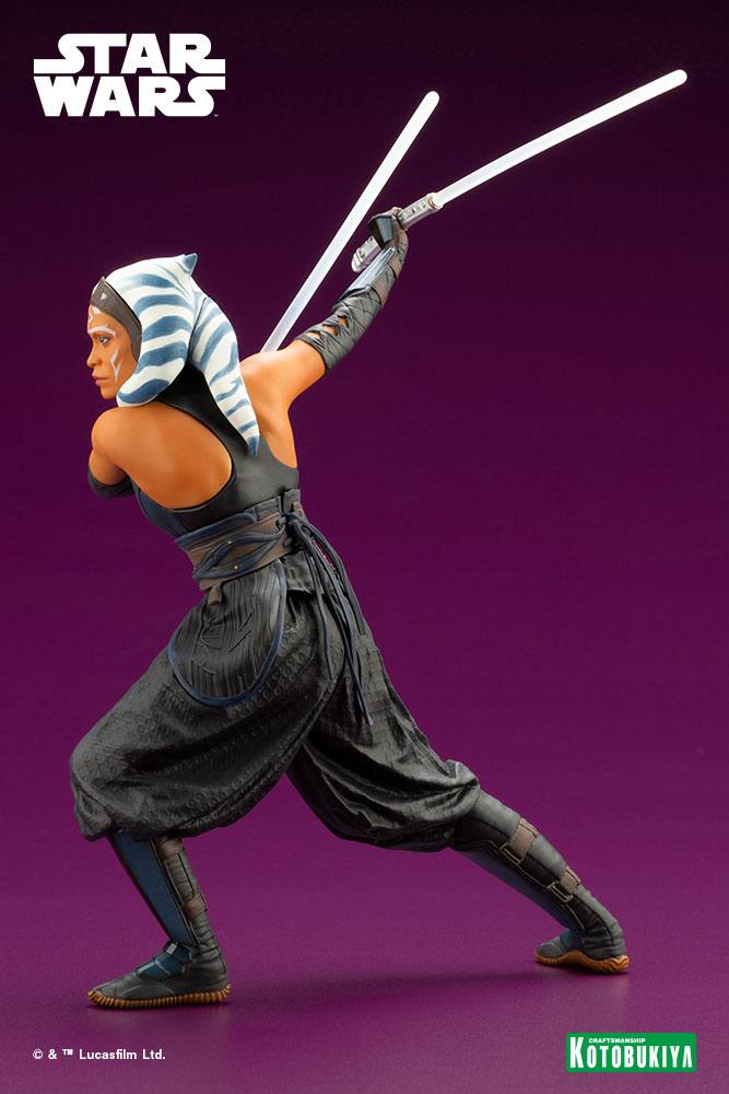 Star Wars La estatua artfx mandaloriana 1/10 Ahsoka Tano 19 cm