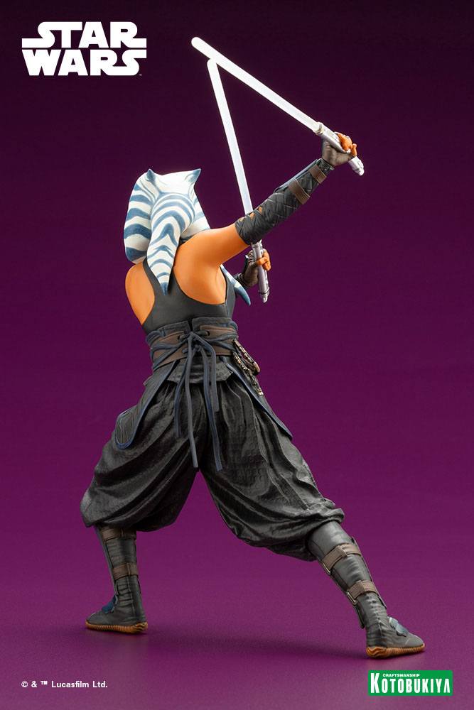 Star Wars La estatua artfx mandaloriana 1/10 Ahsoka Tano 19 cm