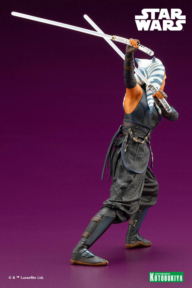 Star Wars La estatua artfx mandaloriana 1/10 Ahsoka Tano 19 cm