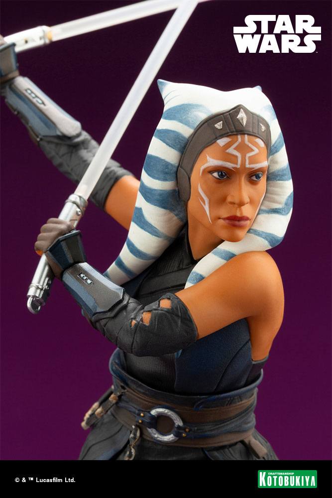 Star Wars La estatua artfx mandaloriana 1/10 Ahsoka Tano 19 cm