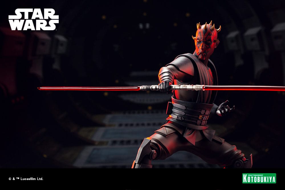 Star Wars The Clone Wars Artfx PVC Estatua 1/7 Darth Maul 26 CM