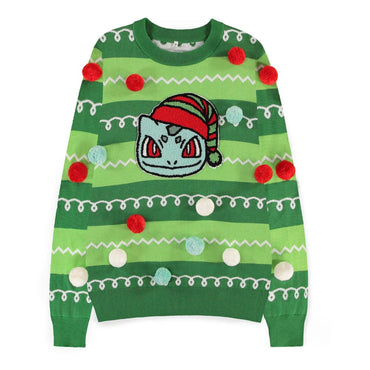 Pokemon Sweatshirt Christmas Jumper Bulbasaur