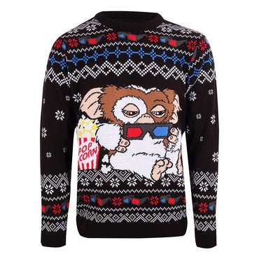 Gremlins Sweatshirt Christmas Jumper Gizmo Popcorn