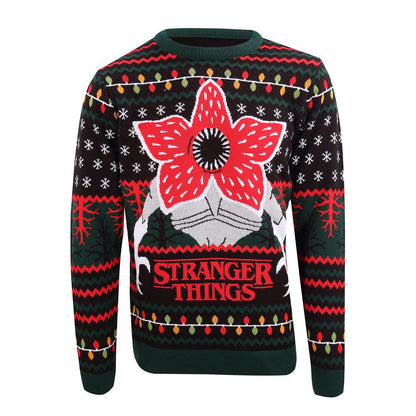 Stranger Things majica Božićni džemper Demogorgon