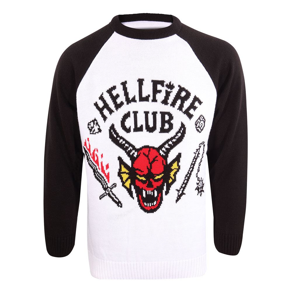 Stranger Things Twisheirt Božićni džemper Hellfire Club