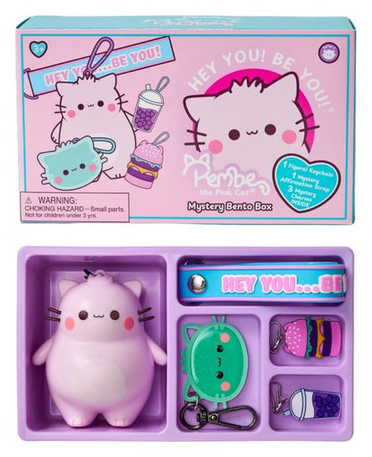 Pembe Nøgleringe Blind Box Bento Box Display 8 cm (8)
