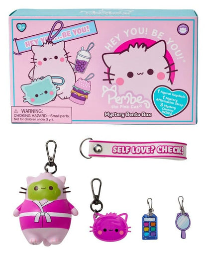 Pembe Nøgleringe Blind Box Bento Box Display 8 cm (8)