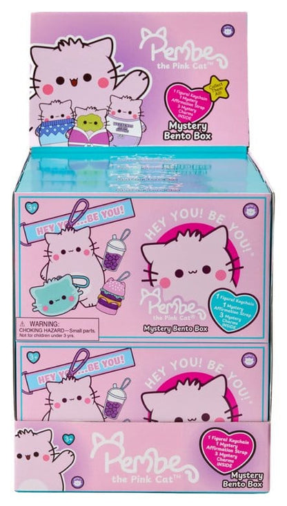 Pembe Nøgleringe Blind Box Bento Box Display 8 cm (8)