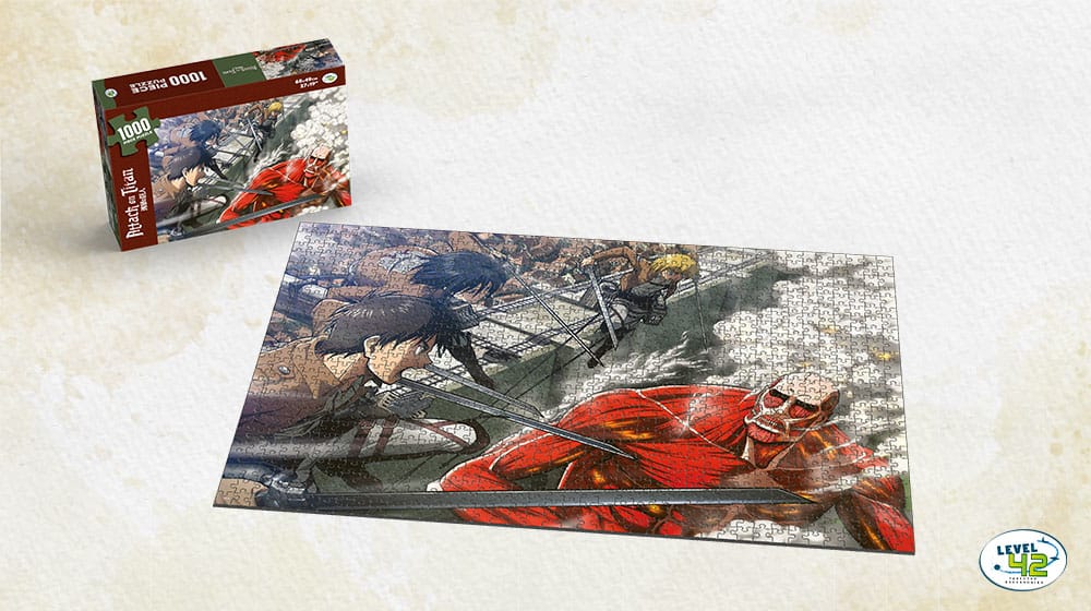 Attack on Titan Puzzle Fight (1000 pieces)