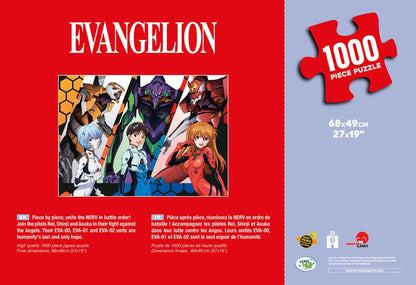 Neon Genesis Evangelion -puslespil (1000 stykker)