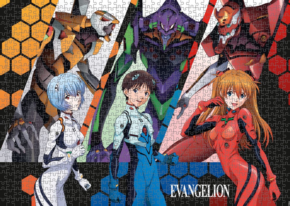 Neon Genesis Evangelion -puslespil (1000 stykker)