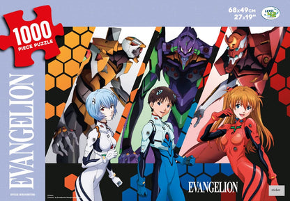 Neon Genesis Evangelion -puslespil (1000 stykker)