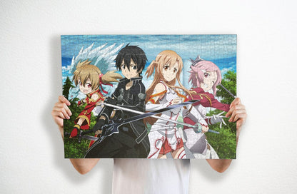 Sword Art Online Puzzle Personnages (1000 pièces)