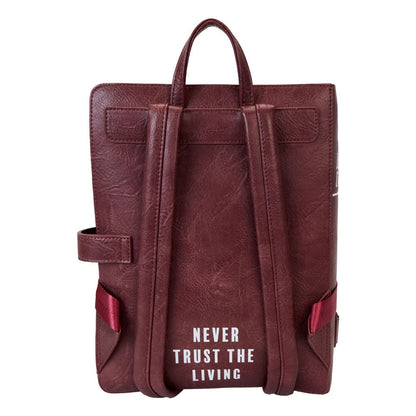 Loungefly Backpack tarafından Beetlejuice Son zamanlarda ölen pin tüccarı için mini el kitabı