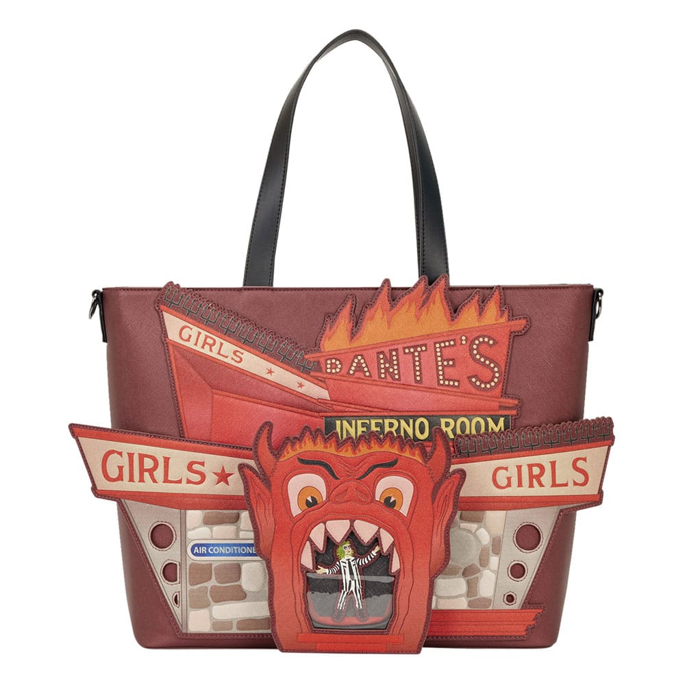 Beetlejuice by Loungefly canvas draagtas