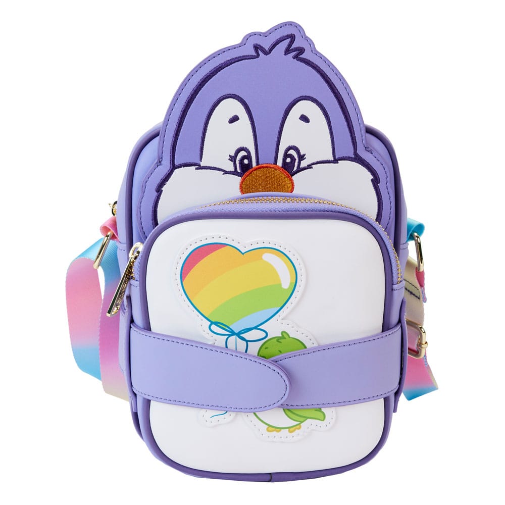 Care Bears di Loungefly Crossbody Cousins ​​Cozy Heart Penguin Crossdies