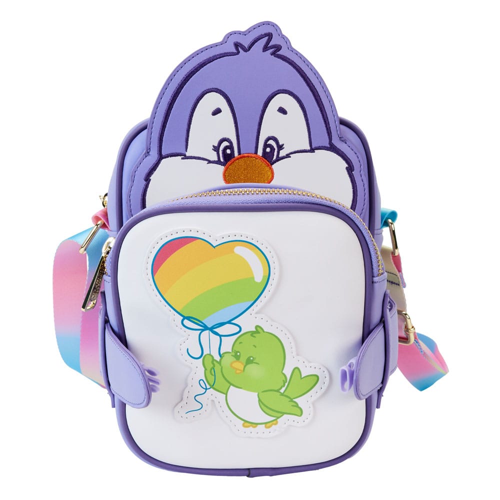 Care Bears di Loungefly Crossbody Cousins ​​Cozy Heart Penguin Crossdies